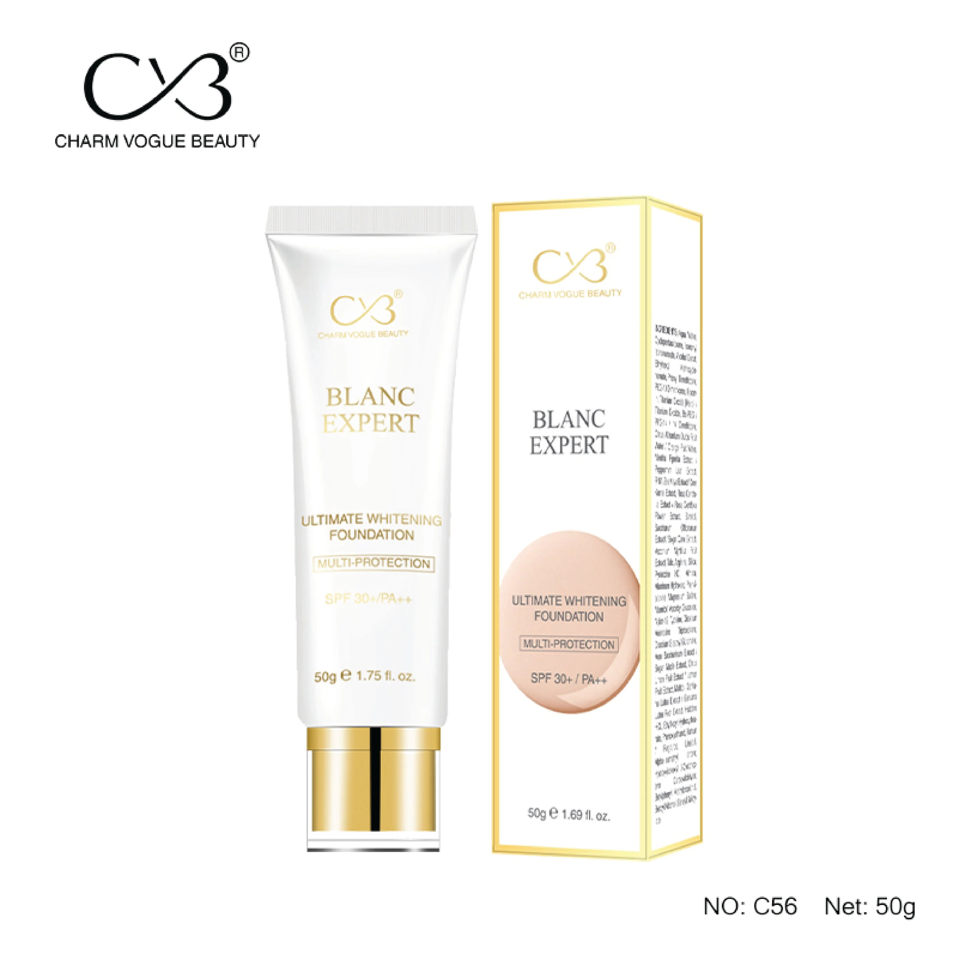 CVB Blanc Expert Ultimate Whitening Foundation - SPF 30+ / PA++ - Image 5