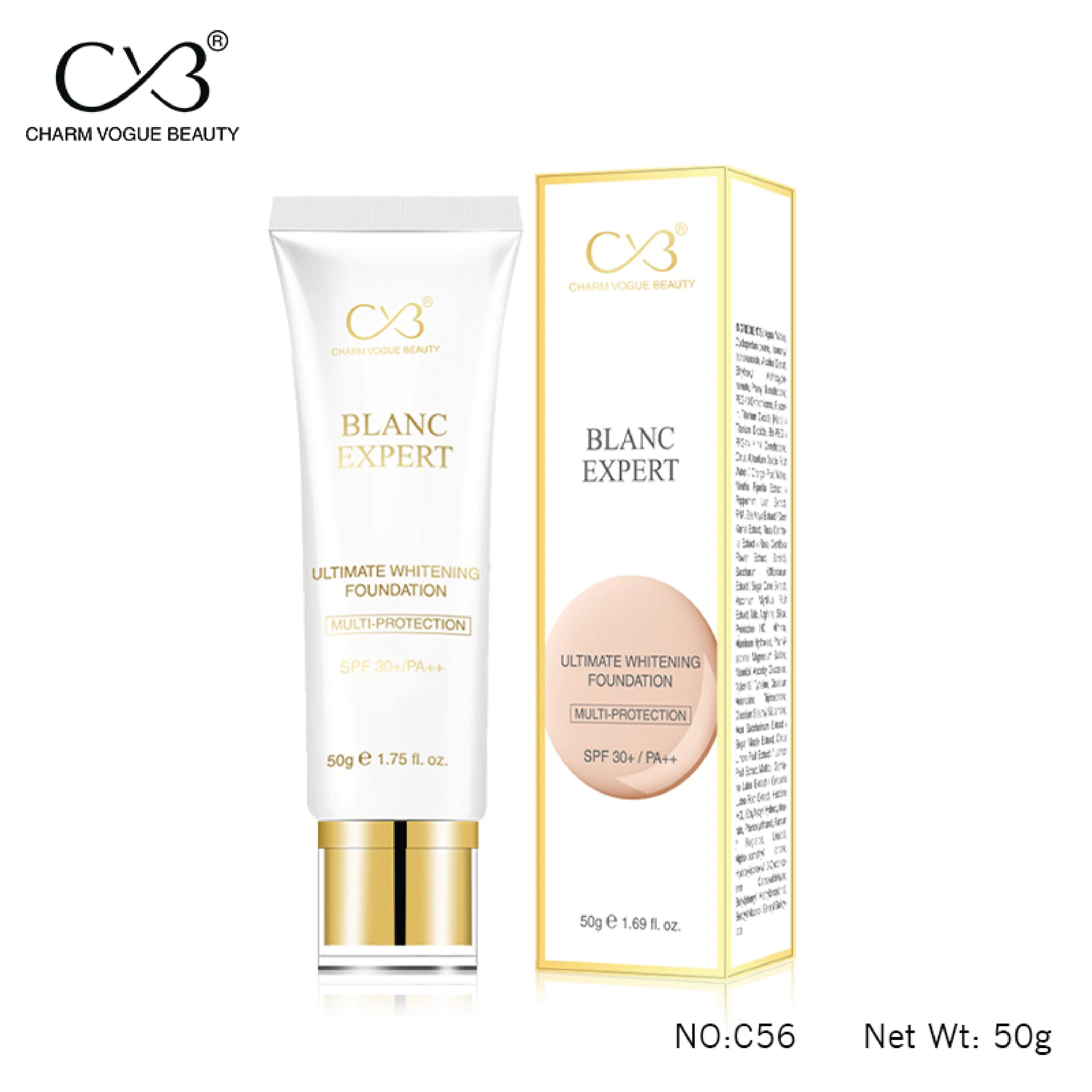 CVB Blanc Expert Ultimate Whitening Foundation - SPF 30+ / PA++ - Image 6