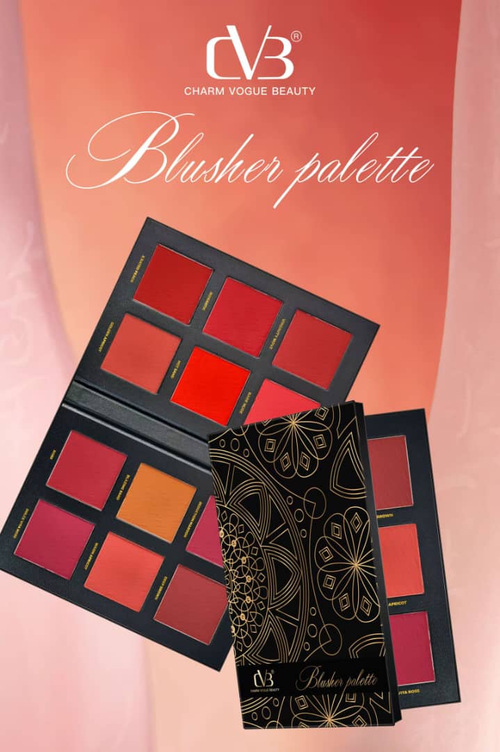Cvb Blusher palette Perfect All Skin Tones Twelve Shades C226 - Image 3