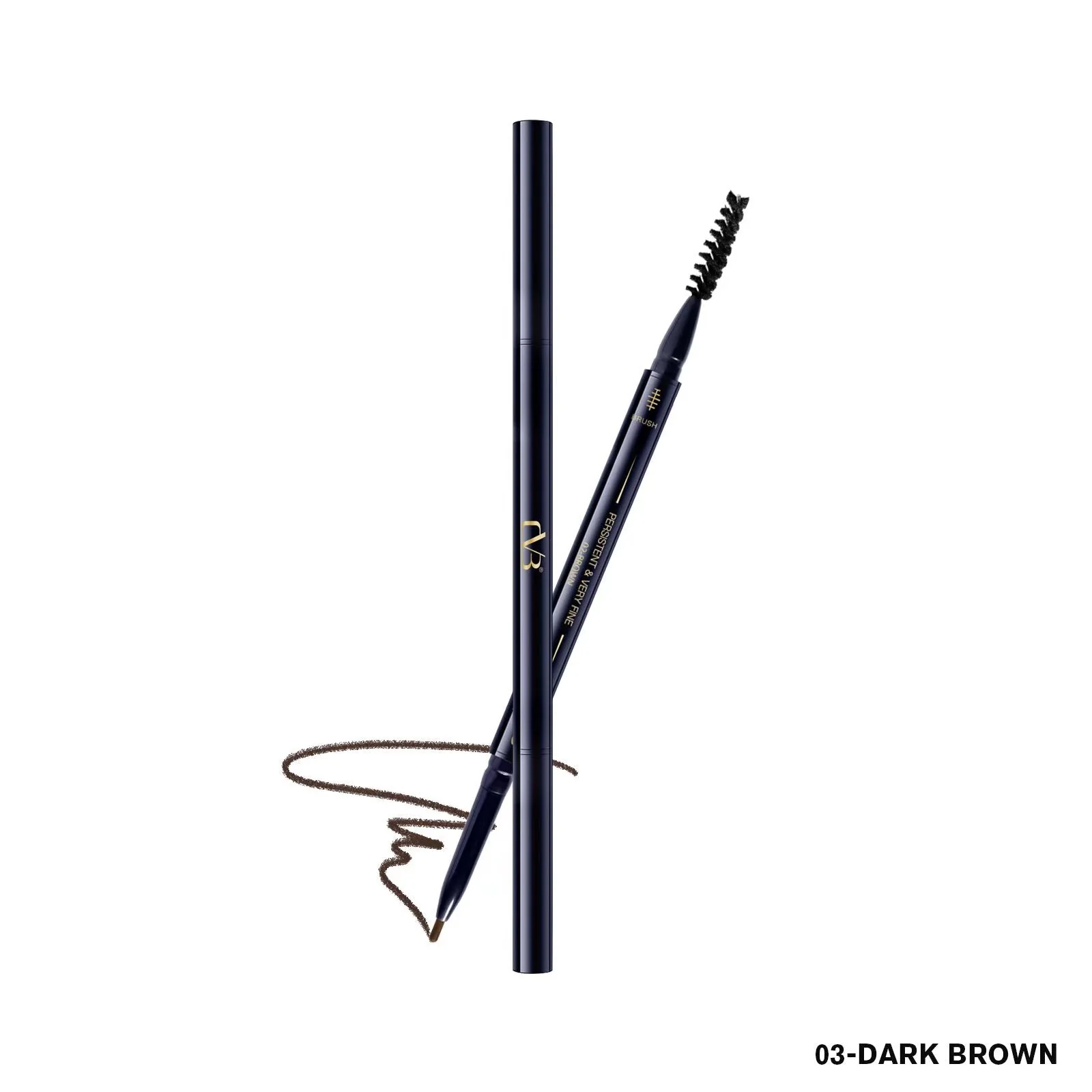 CVB Bro.Mance Eyebrow Pencil  Dual ended Brow pencil C211 - Image 5