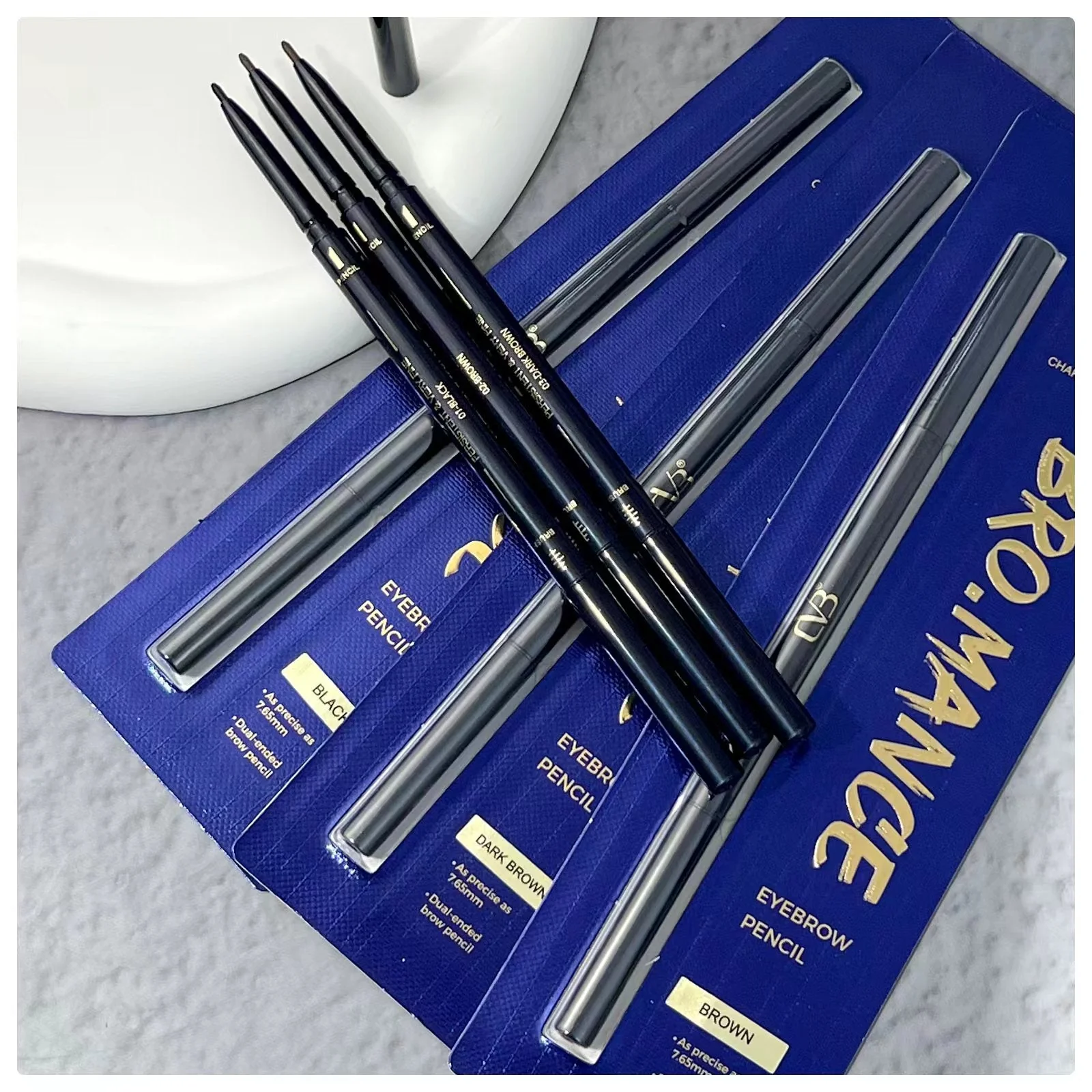 CVB Bro.Mance Eyebrow Pencil  Dual ended Brow pencil C211 - Image 6