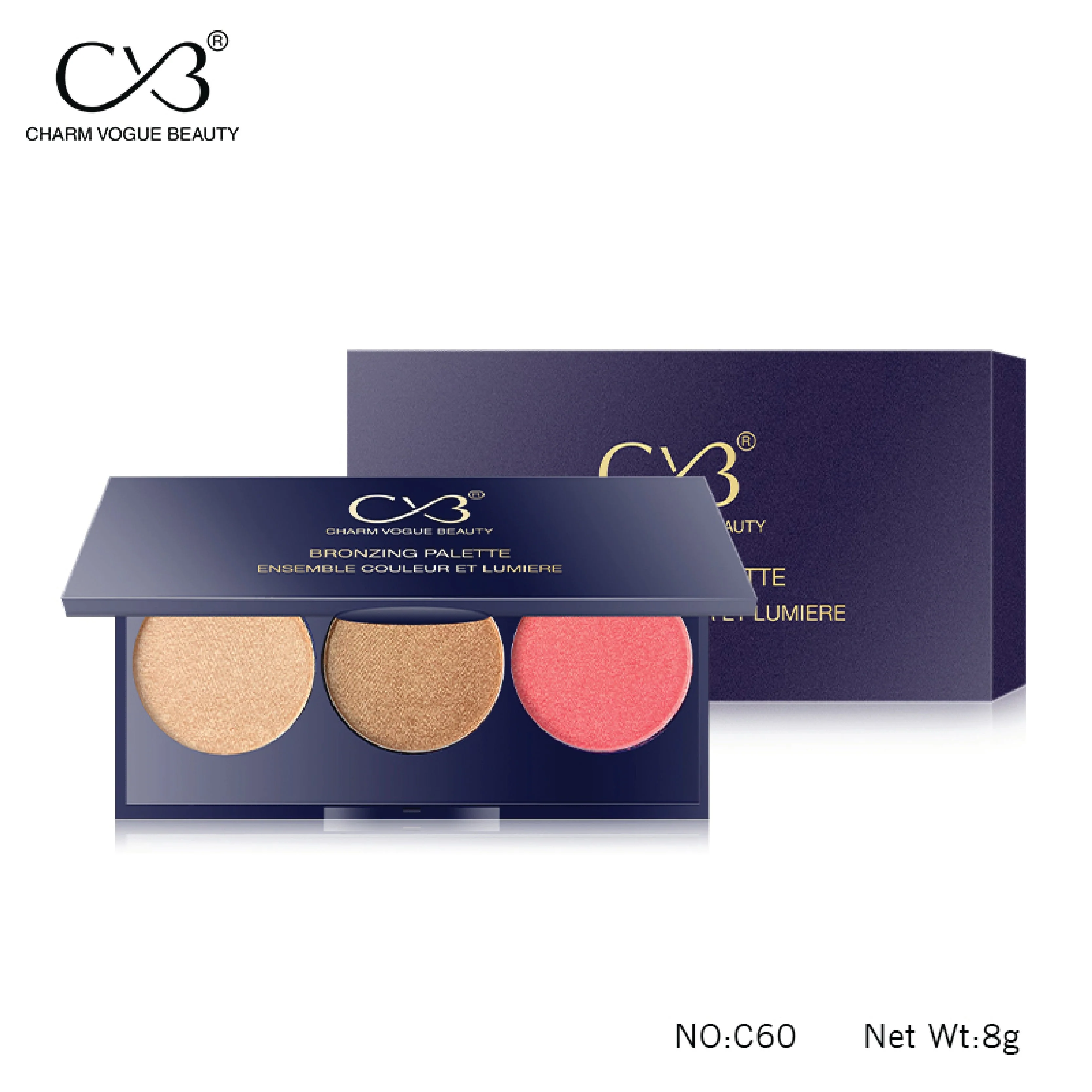 CVB Bronzing Palatte Ensemble Couleur ET Lumiere - Image 2