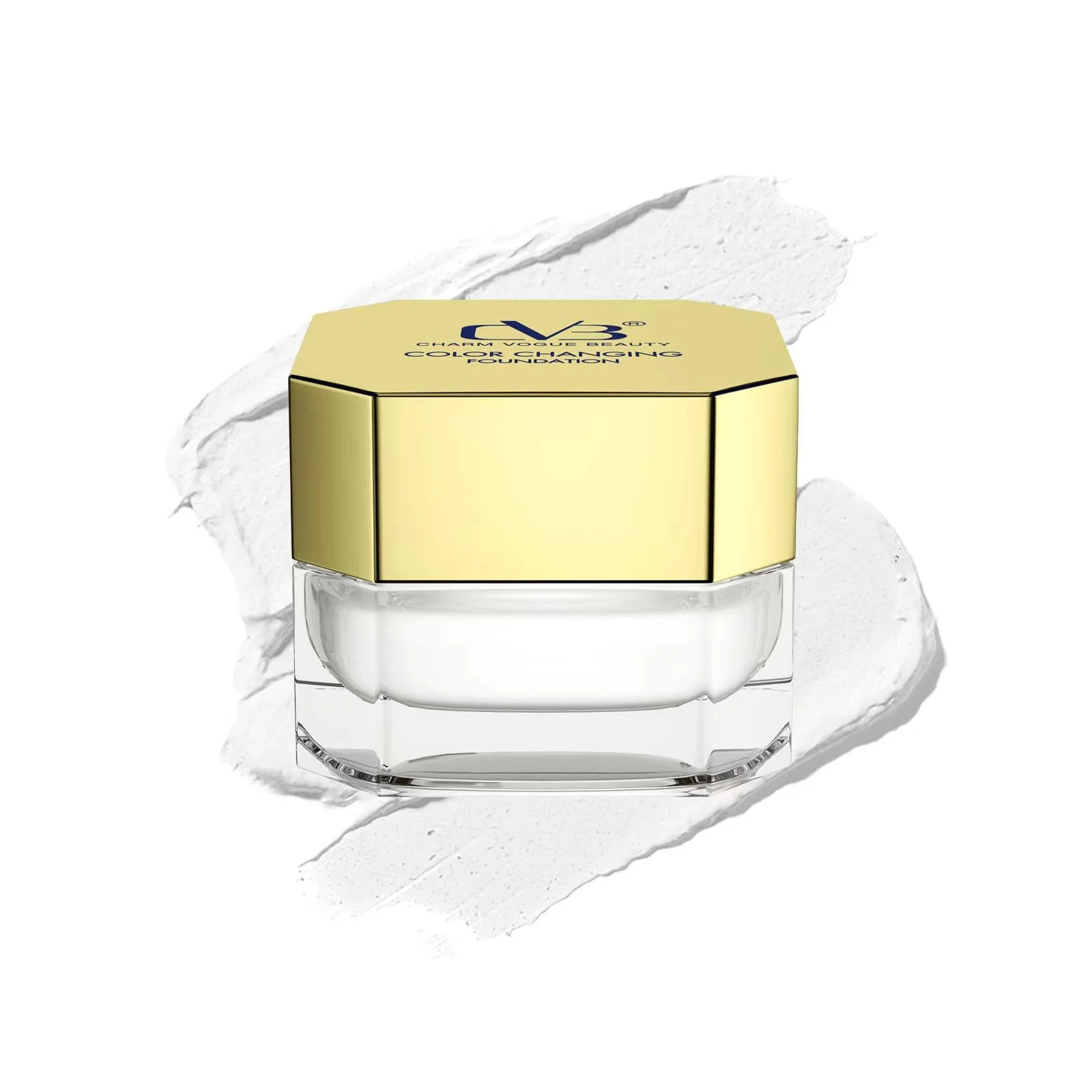 CVB Color changing Foundation Natural Color Transformation Waterproof  30 ml - Image 2