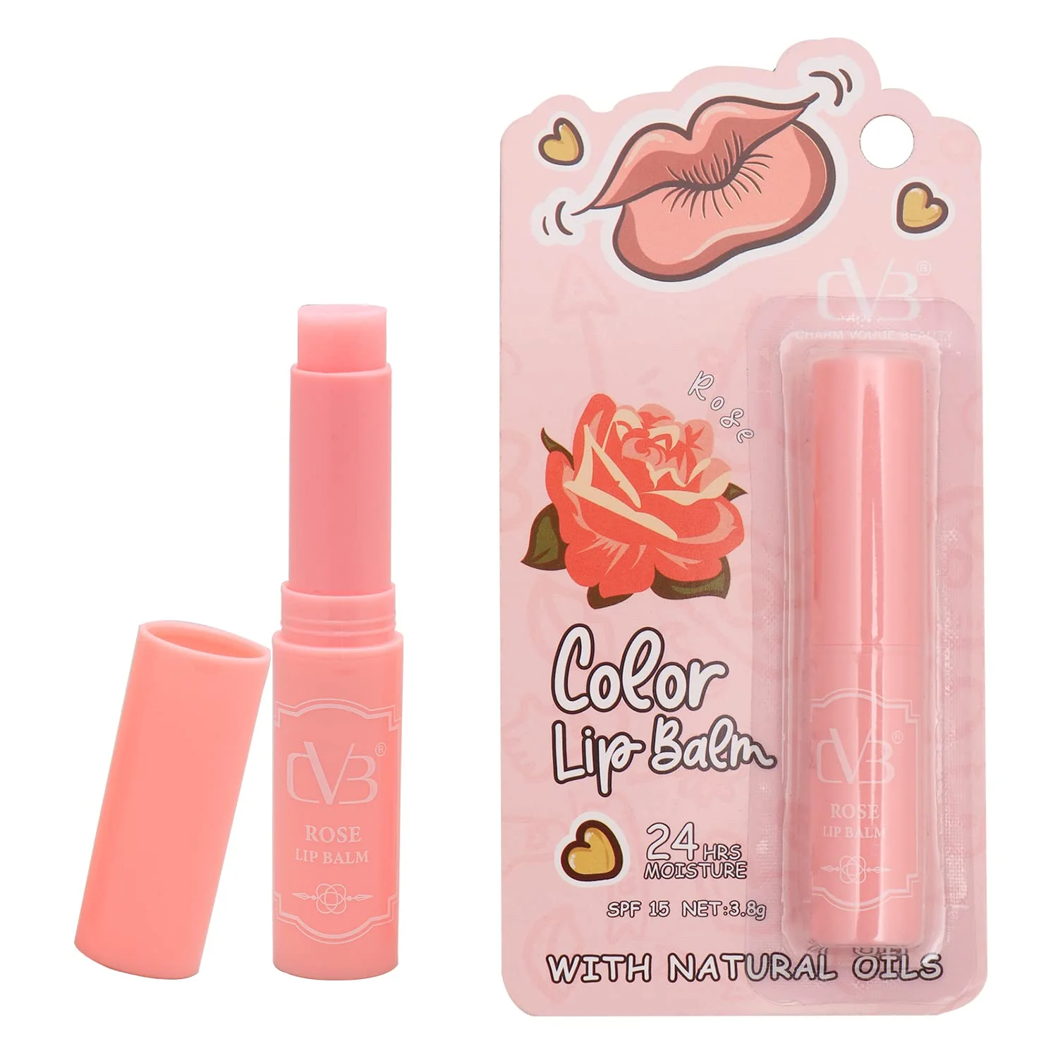 CVB Color  Lip  Balm 2pics buy 1 Get 1 free - Image 4