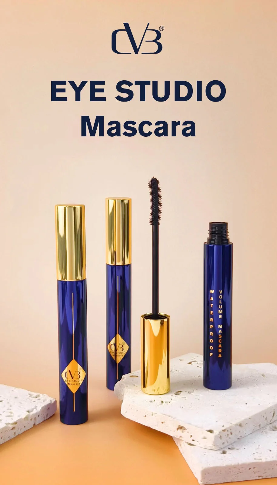 CVB. EYE STUDIO MASCARA WATERPROOF VOLUME MASCARA BLACK 10ML C194 - Image 4