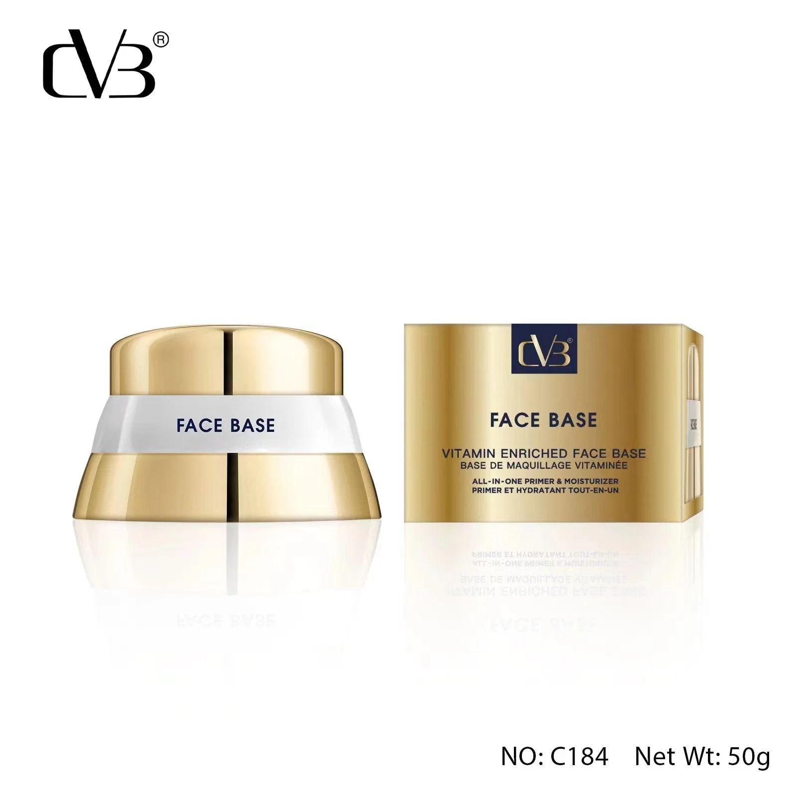 Cvb Face Base Vitamin  Enriched Face Base  De Maquillage Vitaminee - Image 2