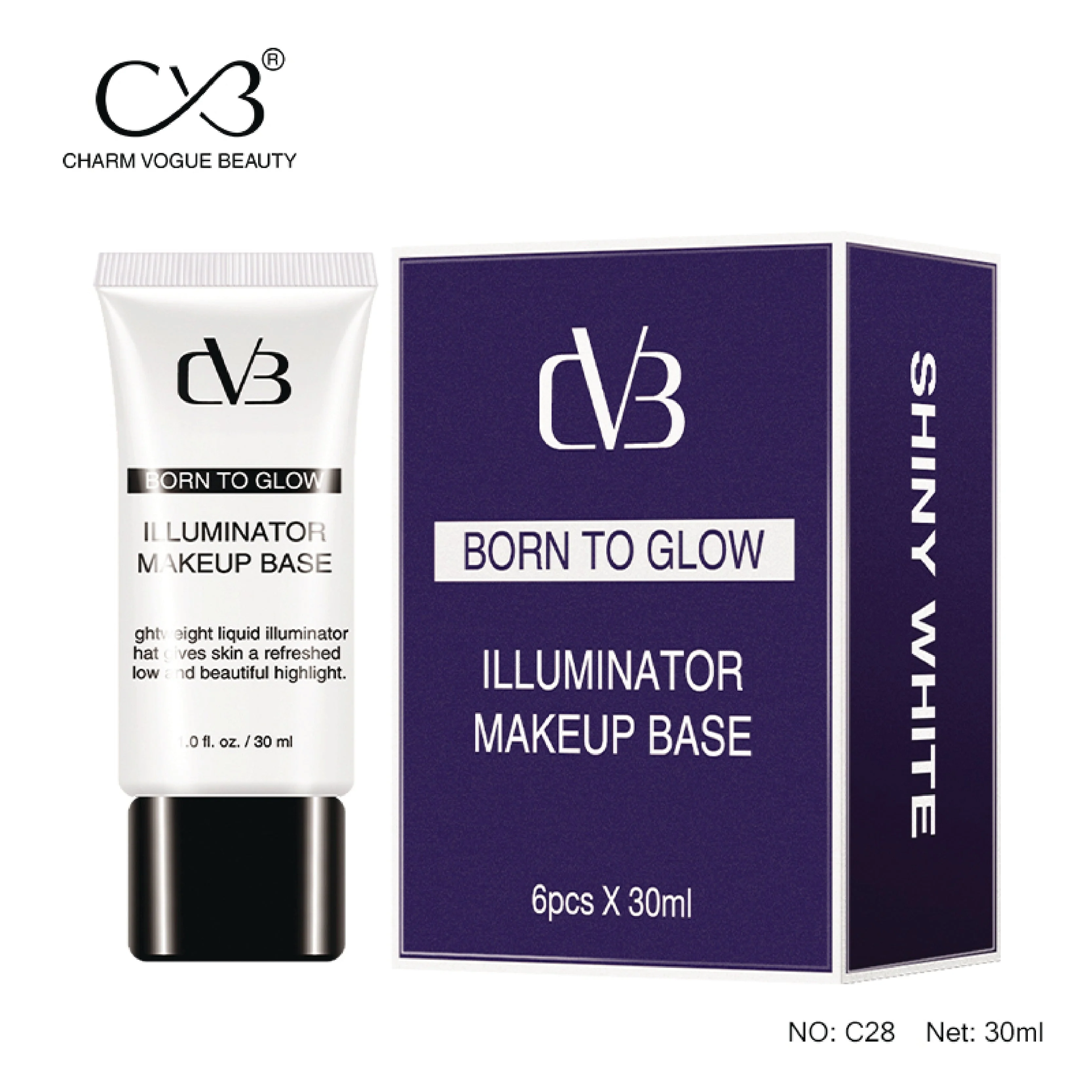 CVB IIIuminator Make-Up Base Born To Glow Buy One Get One Free 2pics
