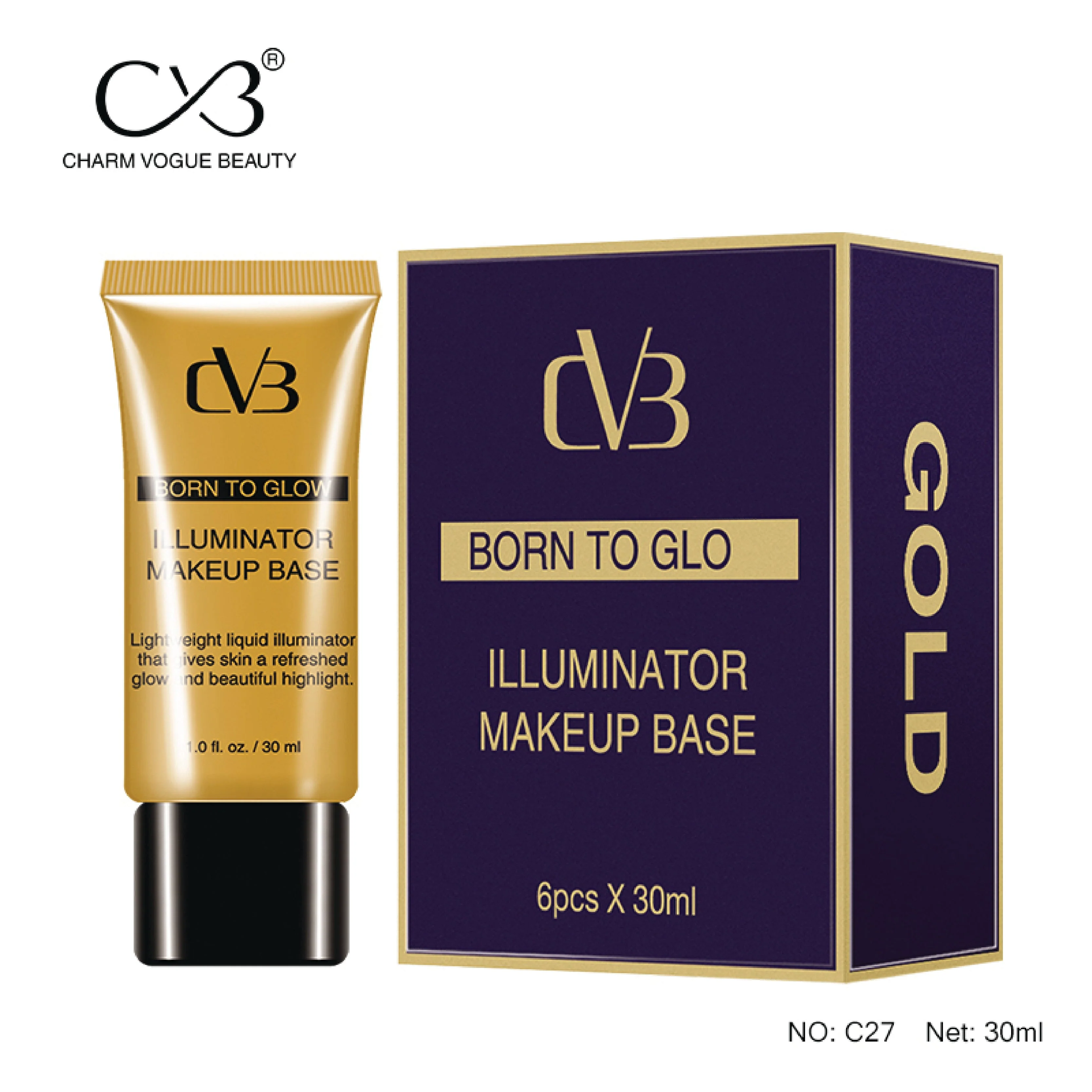 CVB IIIuminator Make-Up Base Born To Glow Buy One Get One Free 2pics - Image 2