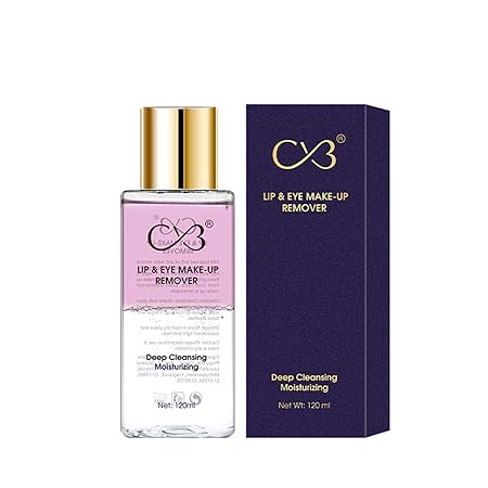 CVB Lip & Eye Make-up Remover Deep Cleansing Moisturizing  NET 120 ML