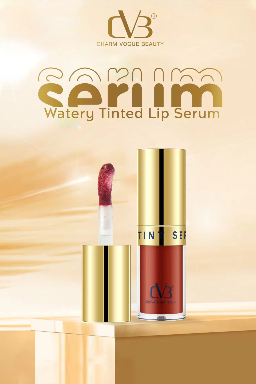 Cvb Lip Tint Serum Long-Lasting  And moisturizing Lip Color  C221 - Image 4