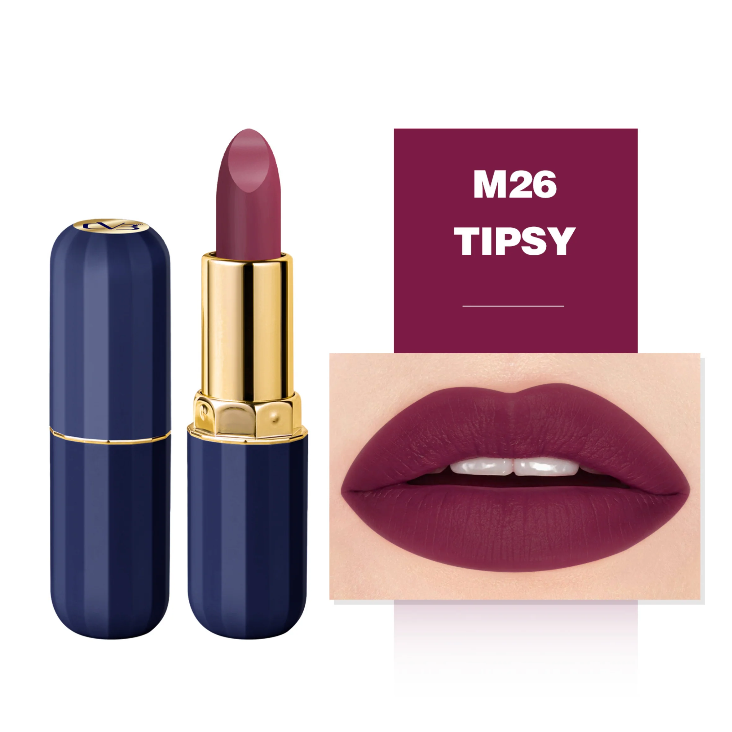 CVB LipTendo Soft Matte  lipstick C134 - Image 27