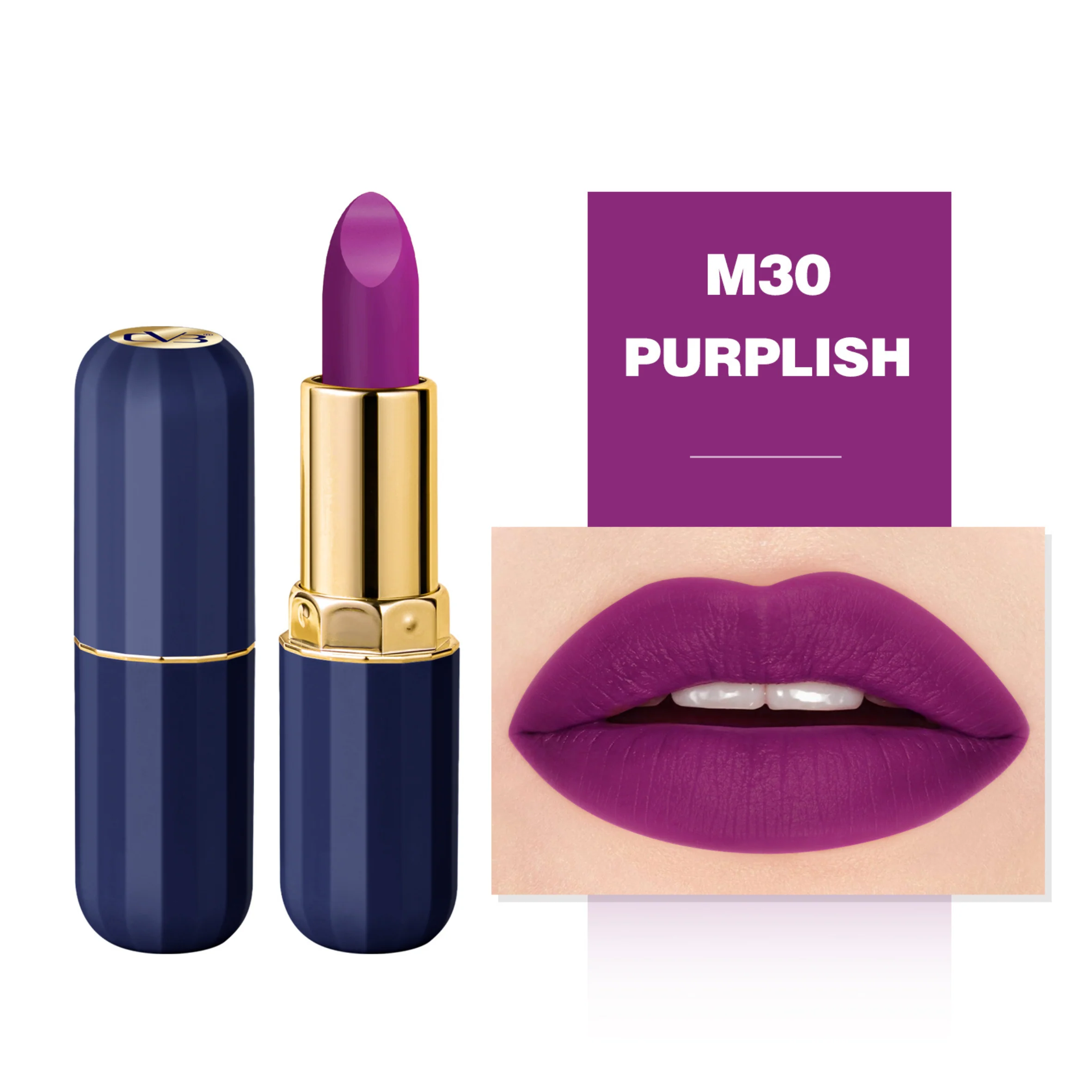 CVB LipTendo Soft Matte  lipstick C134 - Image 31