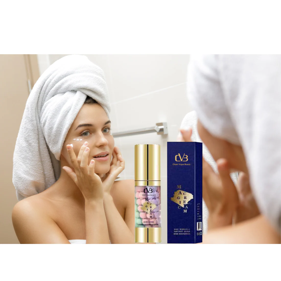 CVB Magic Cream Ace Miracle Instant Glow Skin Whitening - Image 2