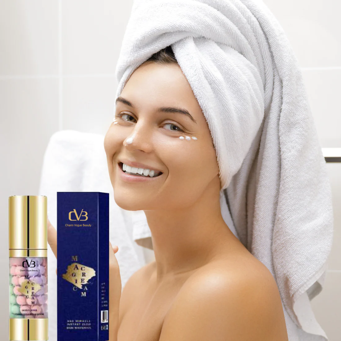 CVB Magic Cream Ace Miracle Instant Glow Skin Whitening - Image 3