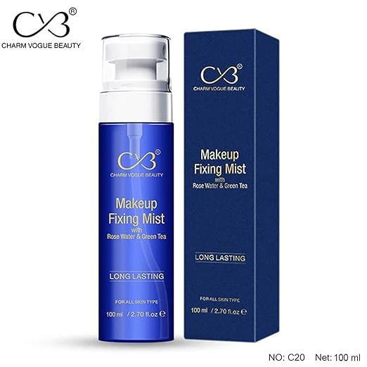 CVB Makeup Fixing Mist with Rose Water & Green Tea – 80ml C20 - Image 7