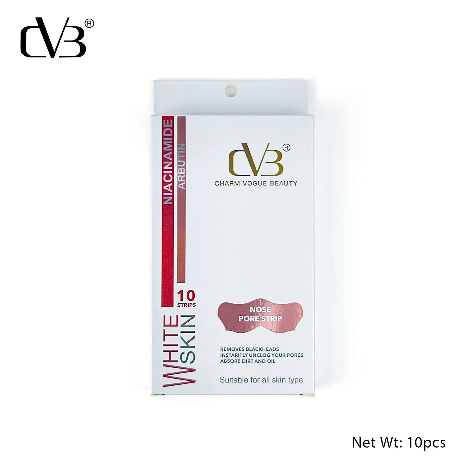 CVB Nose Pore Strip Suitable For All Skin Type  10 per Strips - Image 3