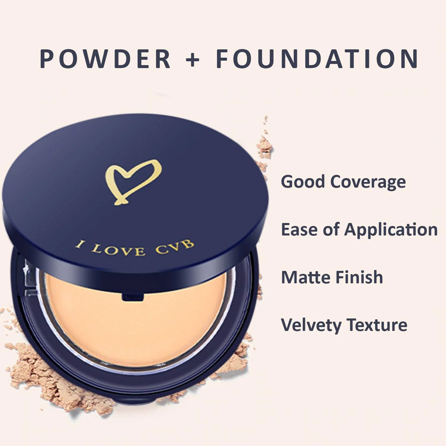 Cvb Perfect Pressed Powder for Long Lasting Compact - Image 4