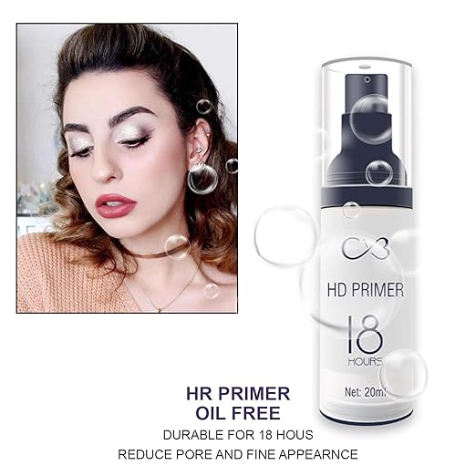 CVB PT202 HD Primer Oil-Free Pore Minimizing Face Makeup Base for Long Lasting 18 Hours - Image 2