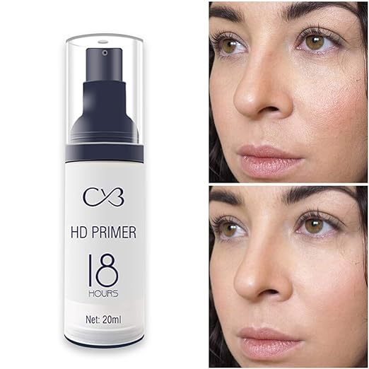 CVB PT202 HD Primer Oil-Free Pore Minimizing Face Makeup Base for Long Lasting 18 Hours - Image 4