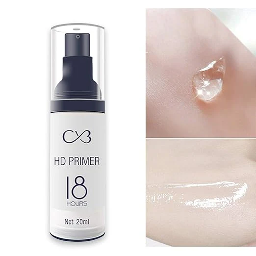 CVB PT202 HD Primer Oil-Free Pore Minimizing Face Makeup Base for Long Lasting 18 Hours - Image 5
