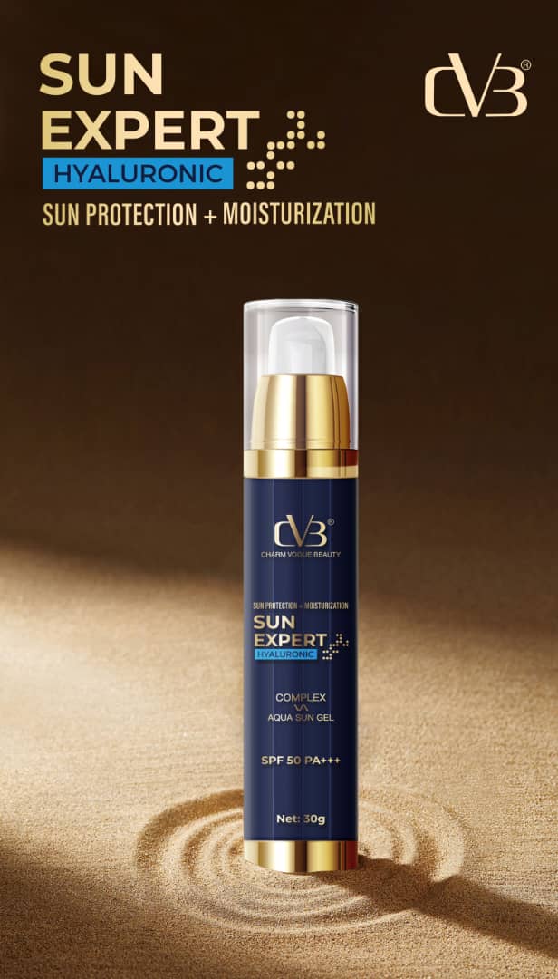 CVB Sun Expert Hyaluronic Complex aqua sun Gel SPF PA+++ - Image 2