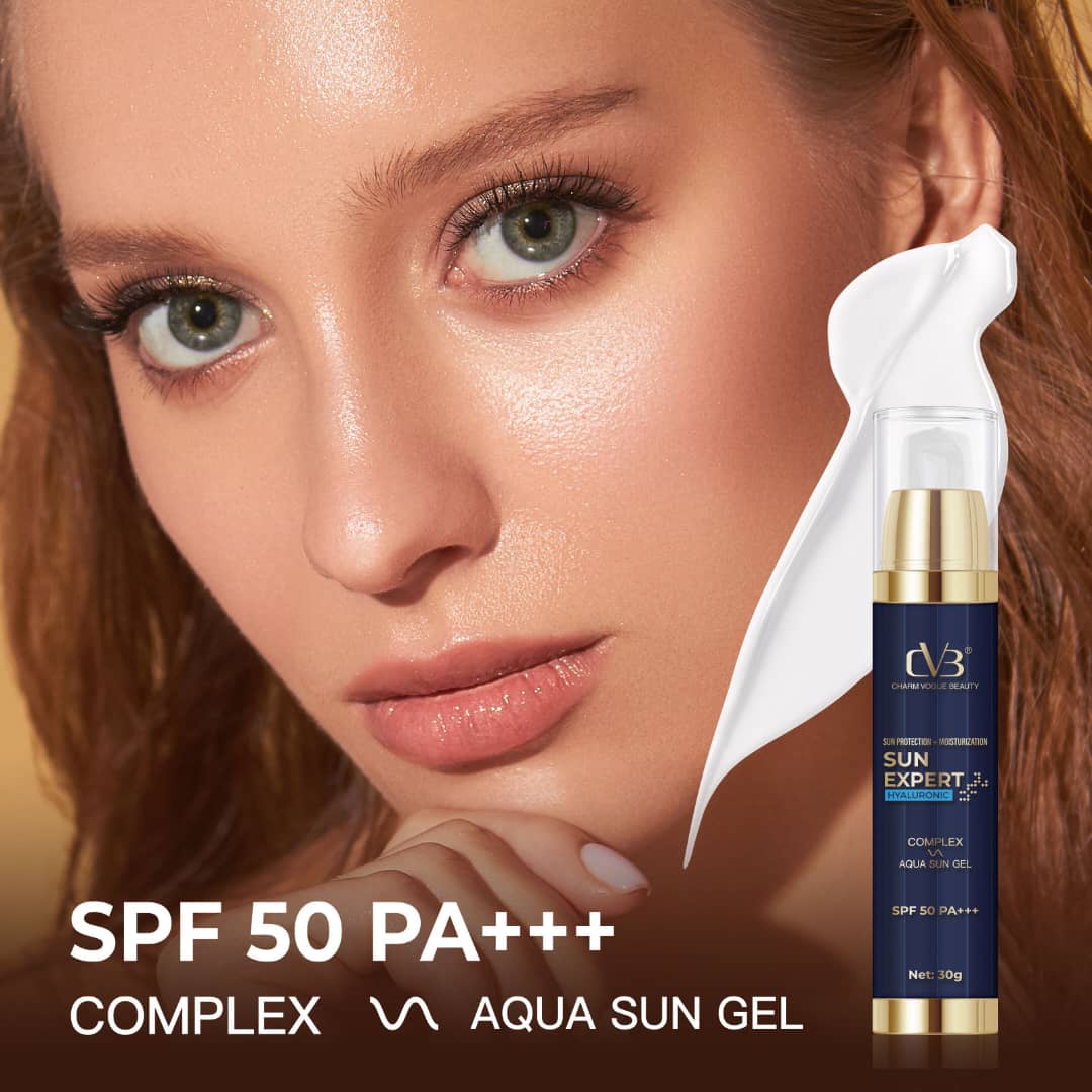CVB Sun Expert Hyaluronic Complex aqua sun Gel SPF PA+++ - Image 3