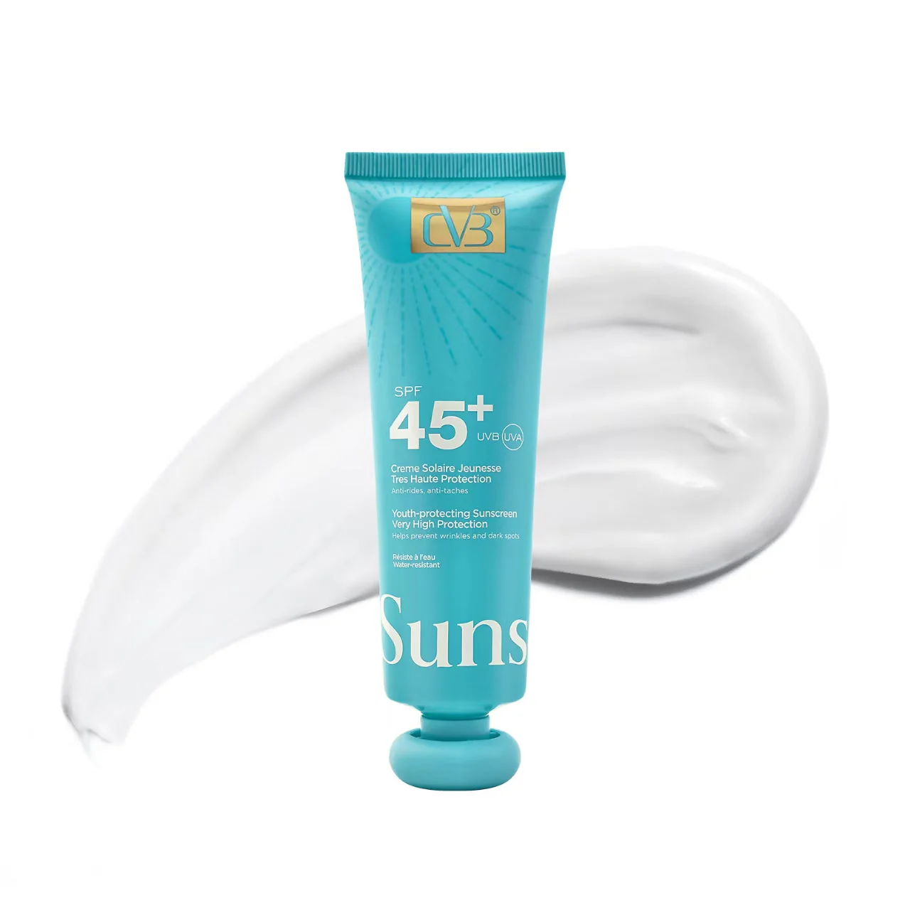 Cvb Sunscreen SPF60+++ UVB UVA Youth-protecting sunscreen very protection wrinkles and Dark Spots  c-240A - Image 6