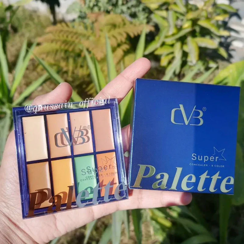 Cvb Super Concealer Palette 8 color Long Lasting perfection c128 - Image 4