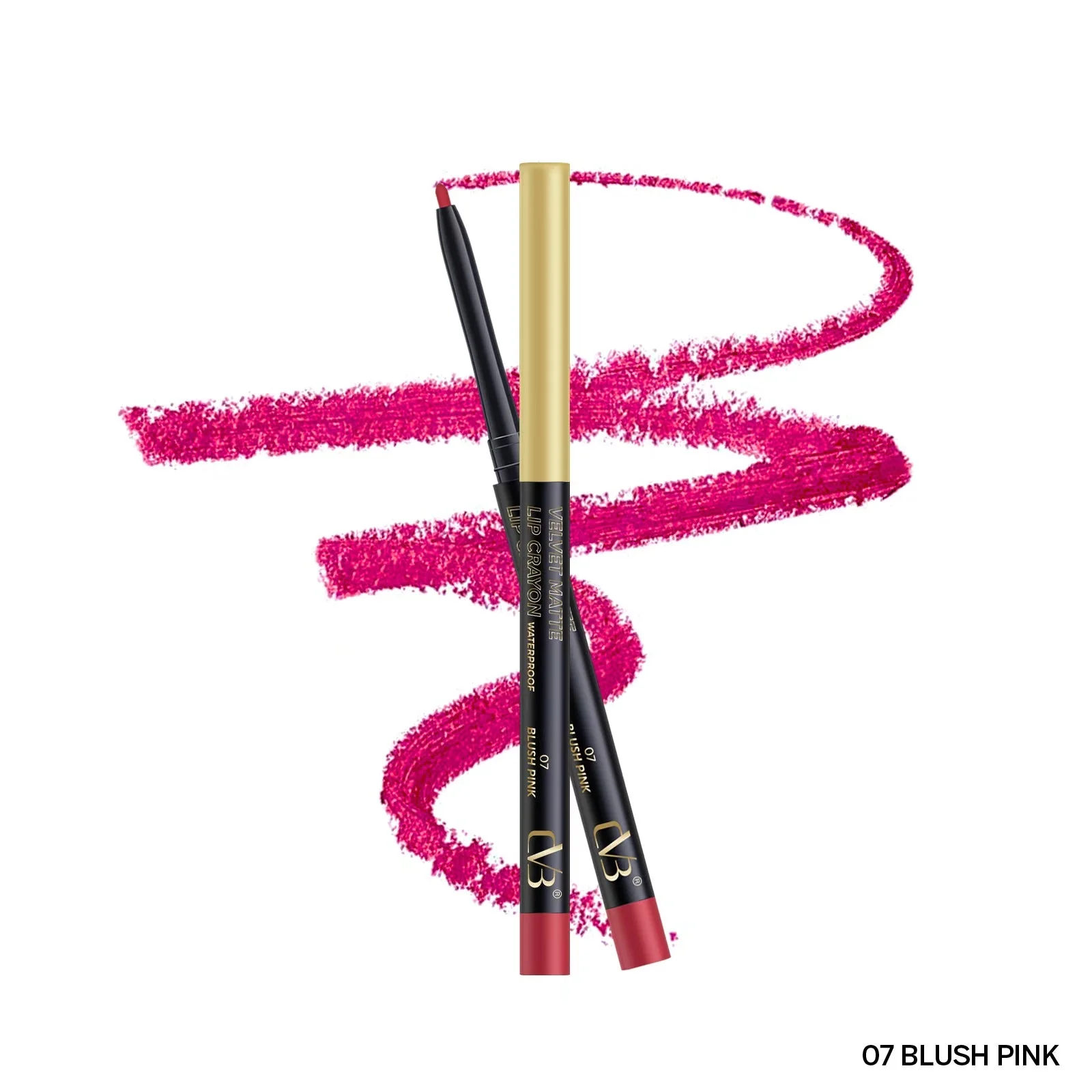 CVB  Velvet Matte Lip Crayon Wateroroof Color Contour  C189 - Image 11