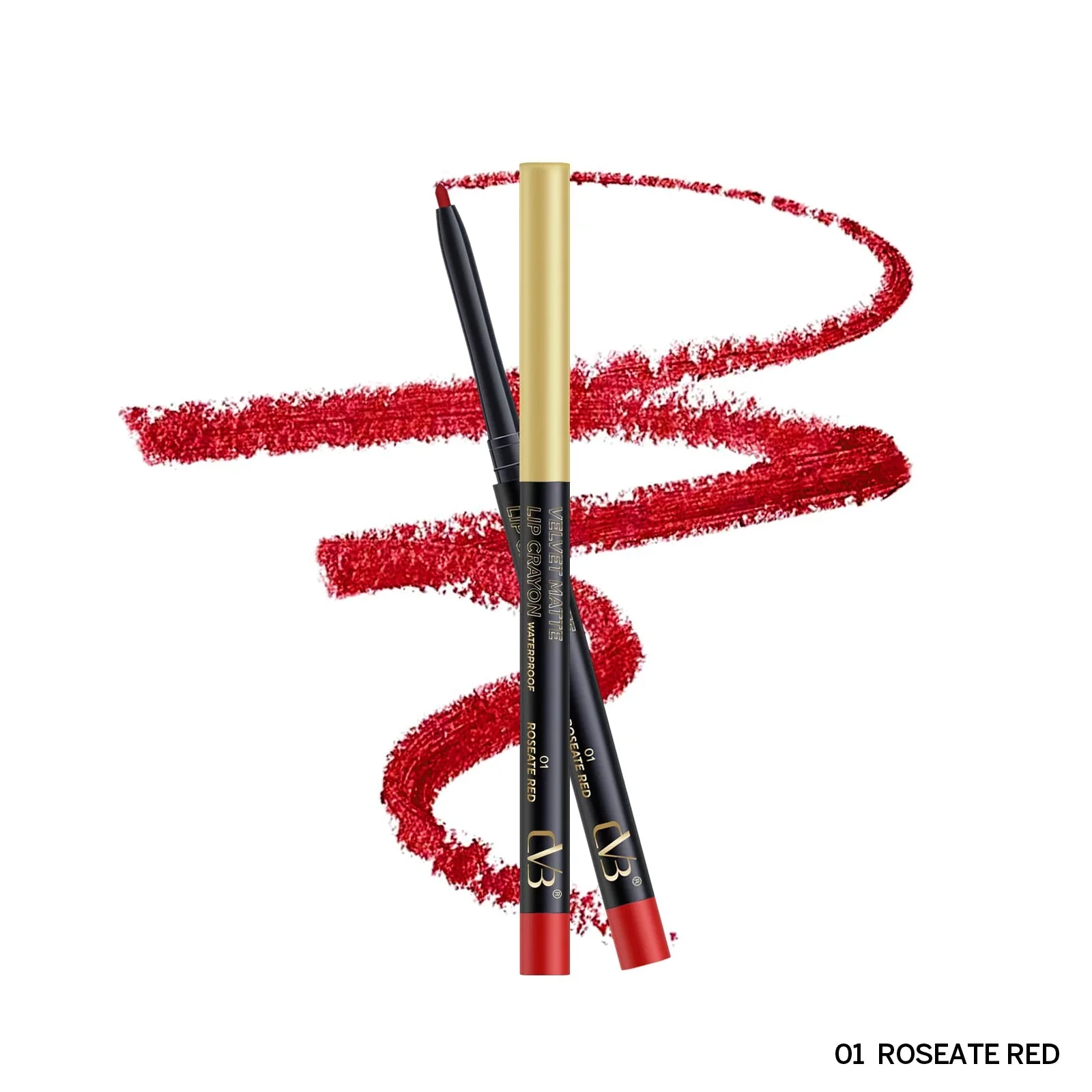 CVB  Velvet Matte Lip Crayon Wateroroof Color Contour  C189 - Image 14