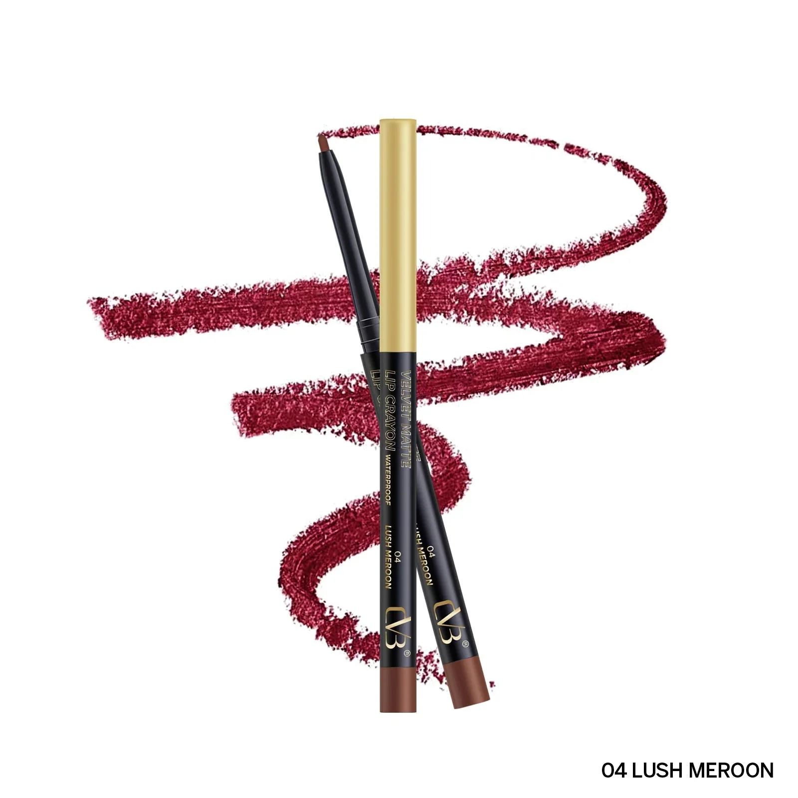 CVB  Velvet Matte Lip Crayon Wateroroof Color Contour  C189 - Image 8