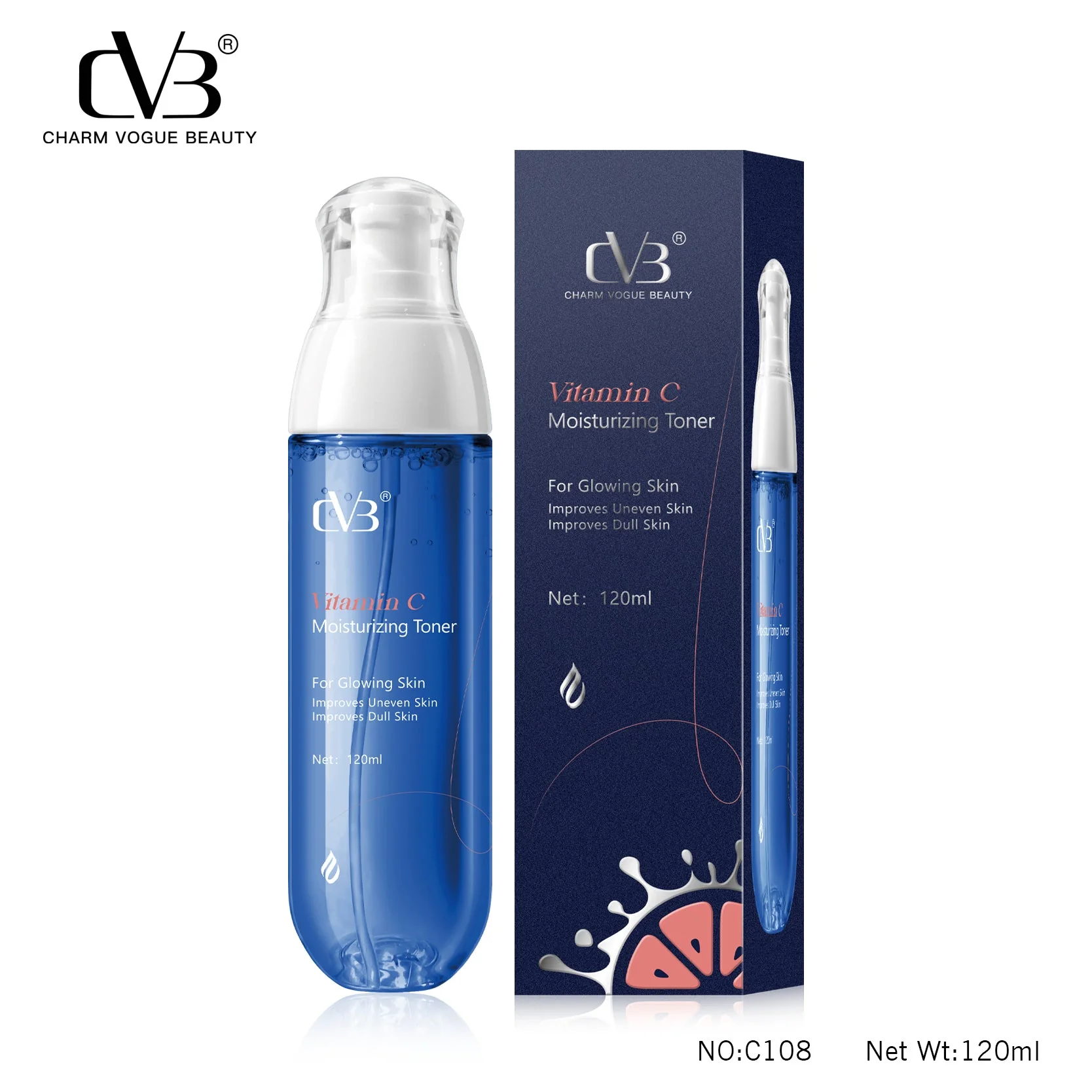 CVB Vitamin C Moisturizing  Toner FOR GLOWING SKIN  120ML - Image 3