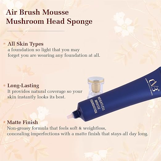 CVB Weightless Mouse Foundation Broad Spectrum SPF 25 - Image 3