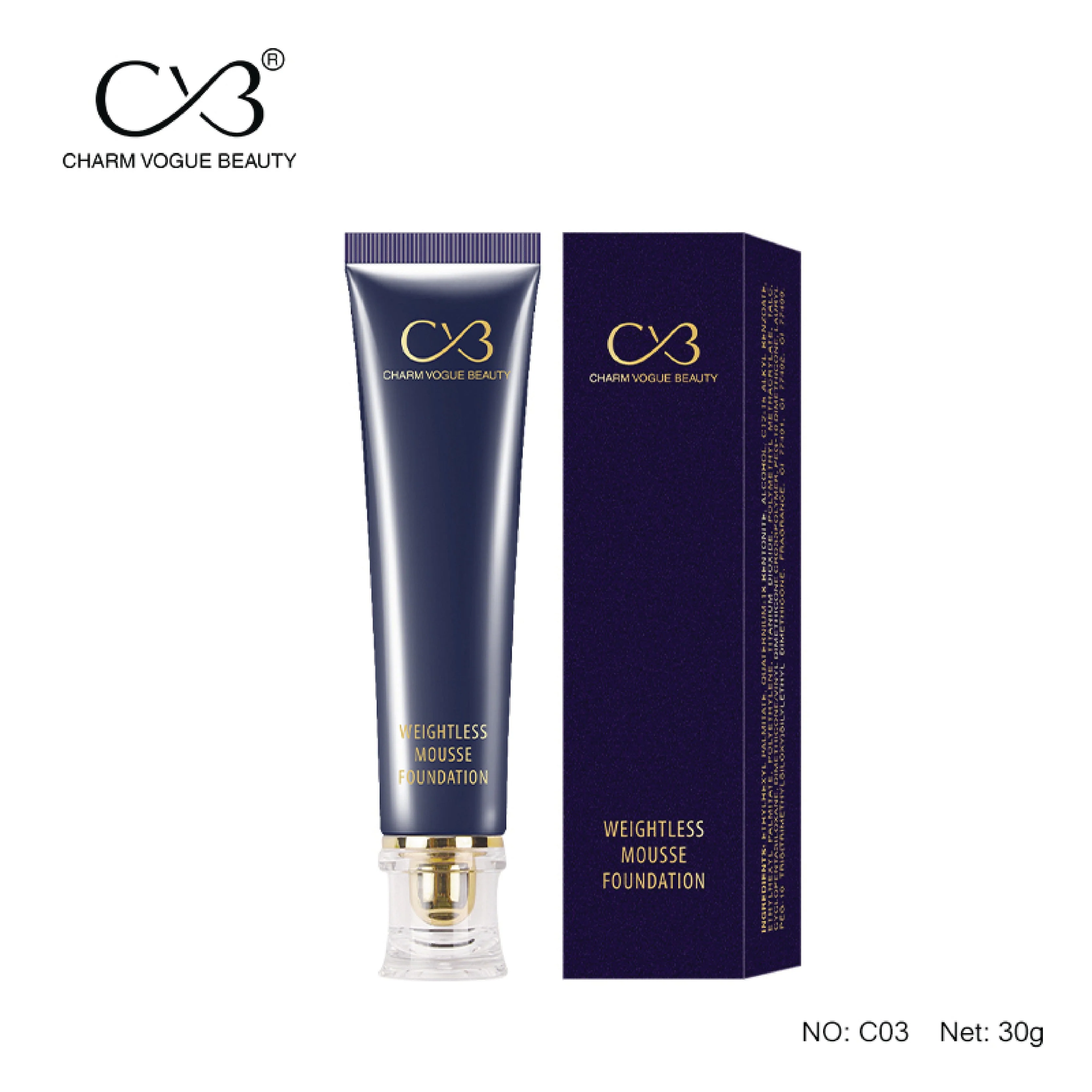 CVB Weightless Mouse Foundation Broad Spectrum SPF 25 - Image 5