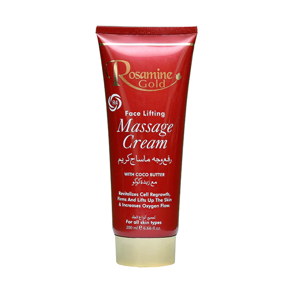 Danbys Rosamine Gold Face Lifting Massage Cream 200 GM