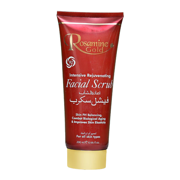Danbys Rosamine Gold Intensive Rejuvenating Facial Scrub 200 GM