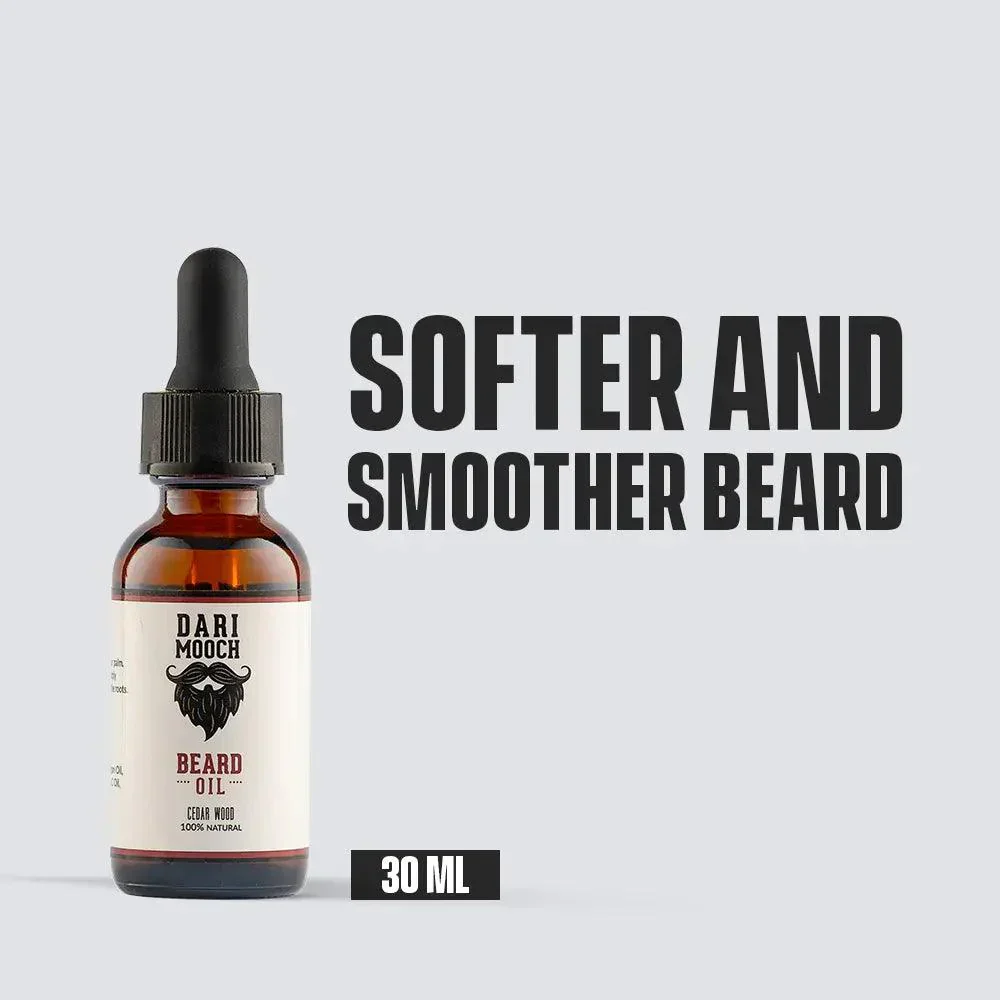 Dari Mooch Cedar Wood Beard Oil 30 ML - Image 3