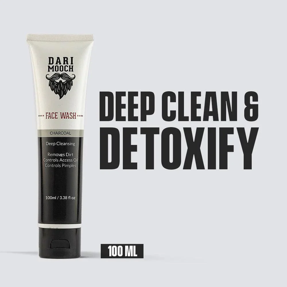 Dari Mooch Charcoal Face Wash 100 ML - Image 2