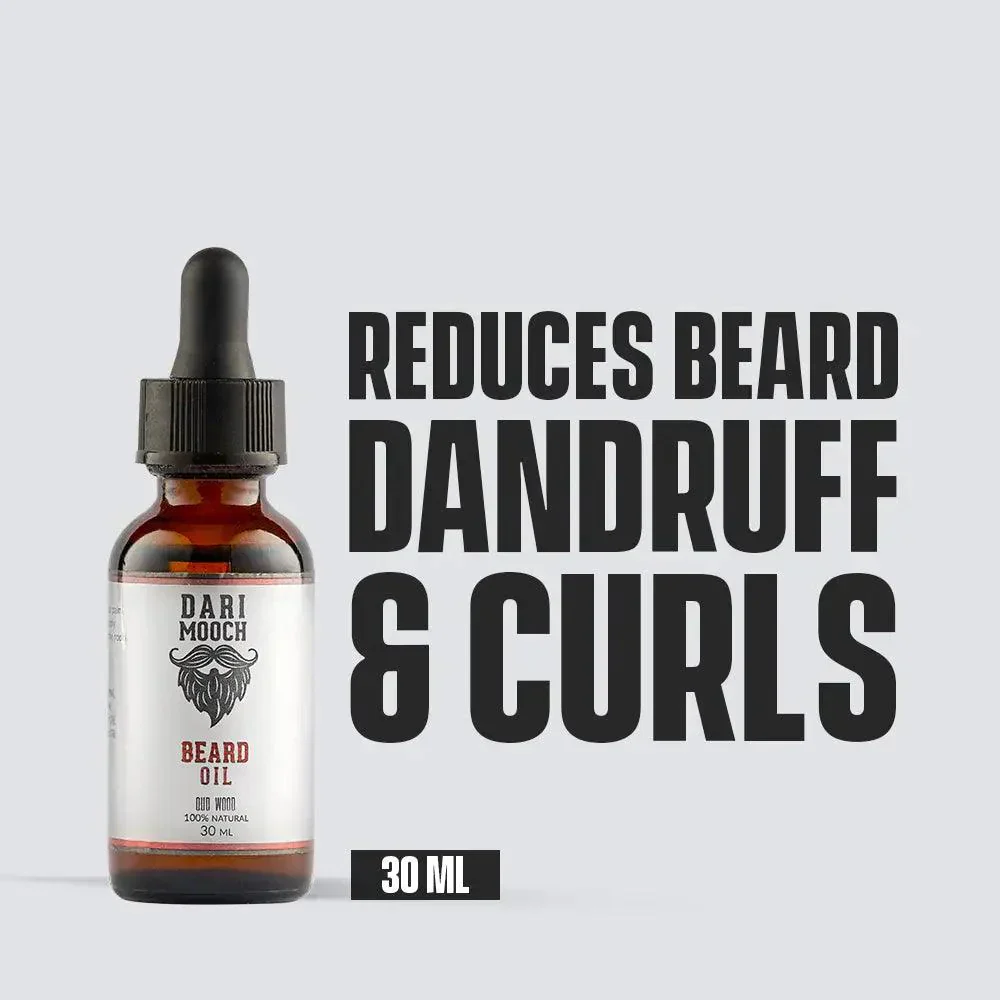 Dari Mooch Oud Wood Beard Oil 30 ML - Image 2