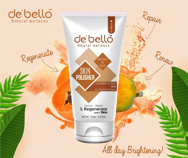 De'bello Bright & Fair Skin Polisher 150 ML