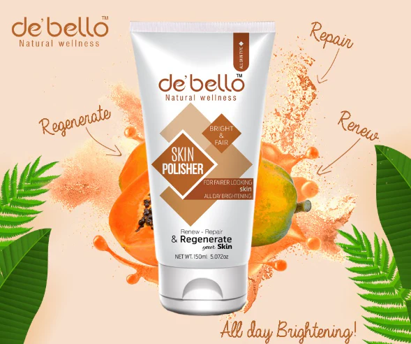 De'bello Bright & Fair Skin Polisher 150 ML - Image 2
