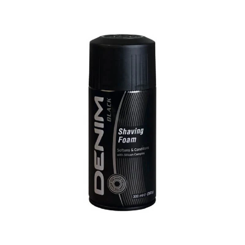 Denim Shaving Foam Black 300 ML - Image 3