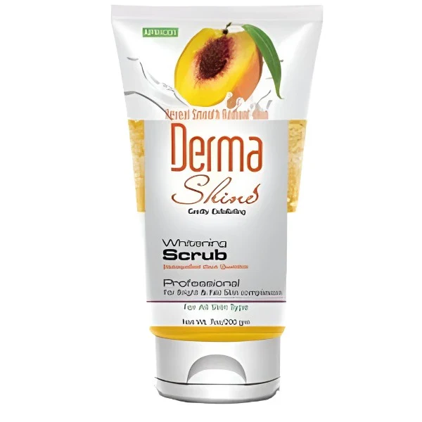 DERMA SHINE WHITENING APRICOT SCRUB 200GM