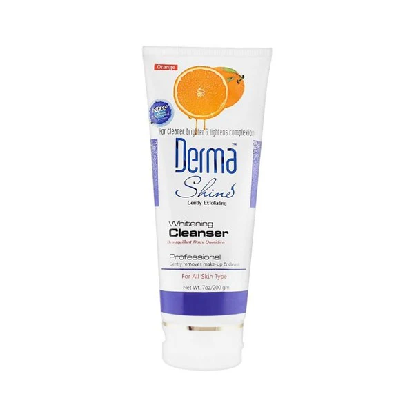 Derma Shine Whitening Cleanser 200g Orange