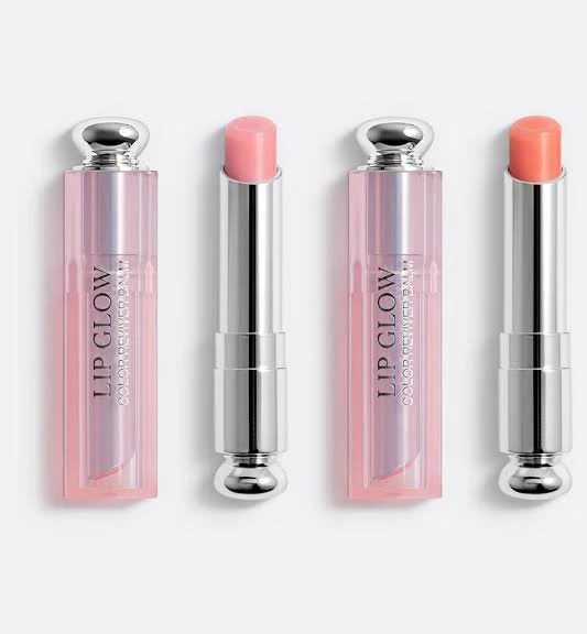 Dior Addict Lip Glow Lip Balm Lip Kit - 004 Coral +001 Pink - Image 2
