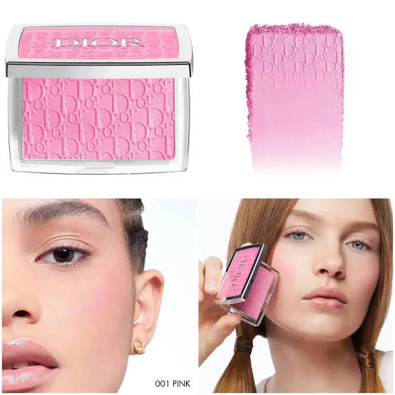 Dior Rosy Glow Blush- 001 Pink - Image 3