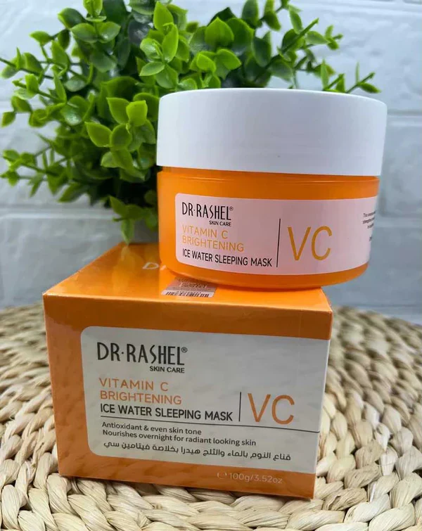 DR.Rashel Vitamin C Brightening Ice water Sleeping Mask 100g - Image 3