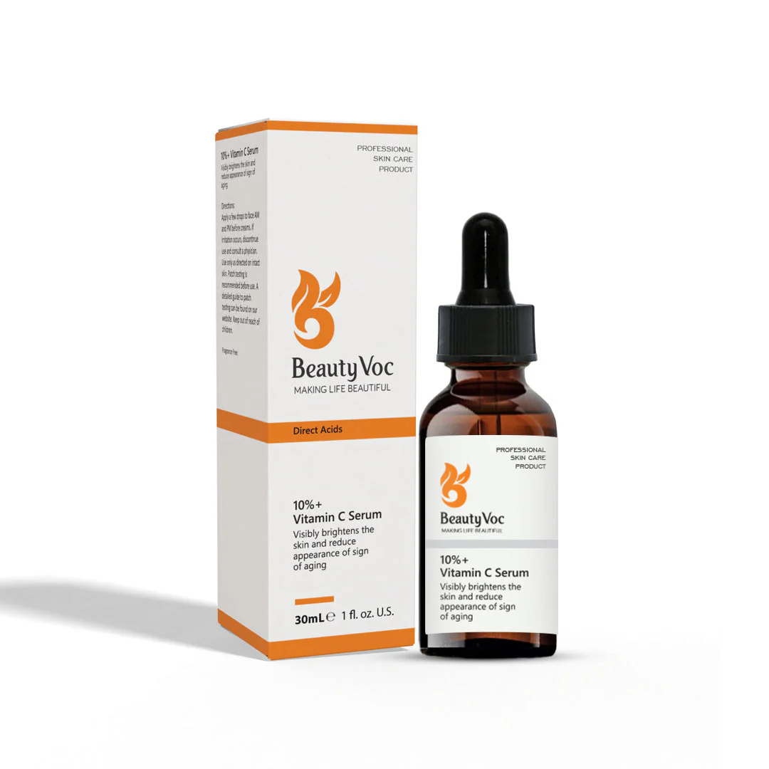 BeautyVoc Dull Skin Solution Bundle - Vitamin C Facewash 100 ml | Vitamin C Serum 30ml | Glutathione Lotion 400ml - Image 3
