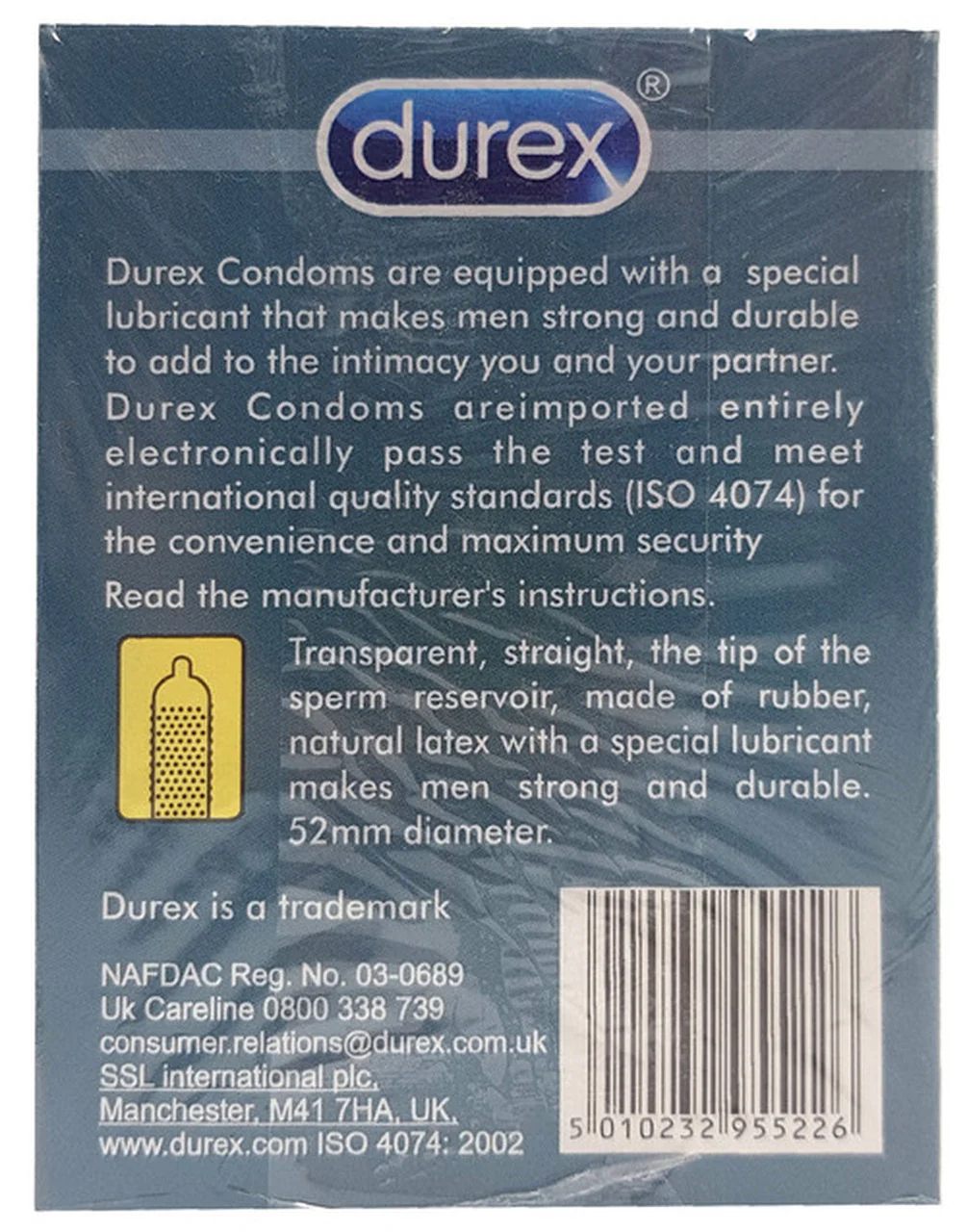 Durex Performa Delay Condoms 12 Pieces - Image 2