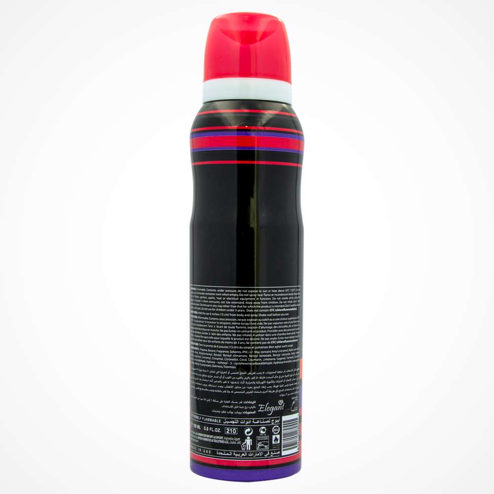 Elegant Miss Is Dancing Perfumed Body Spray-150ml - Image 2